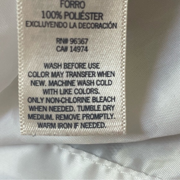 OshKosh B'gosh Denim and White Tulle Skirtall Size is 6 Months - Picture 5 of 10